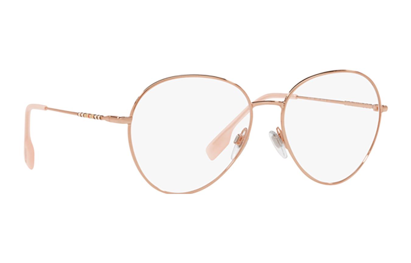 (Women) Burberry Stylish Minimalist Aviator Metal Optical Glasses Women Pink BE13661337 圖 4
