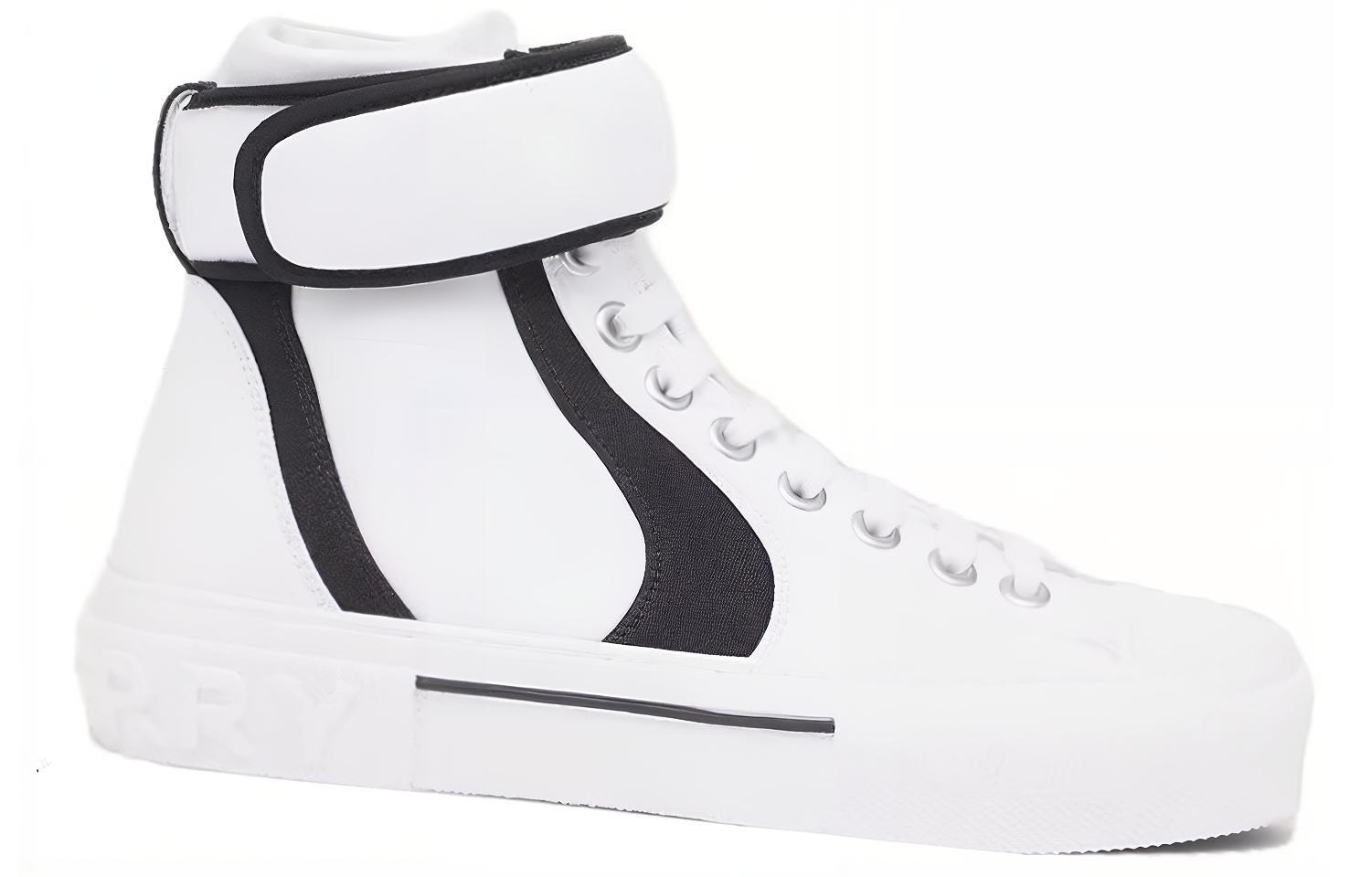 (W) Burberry Sub High-Top Sneaker 'Black and White' 圖 2