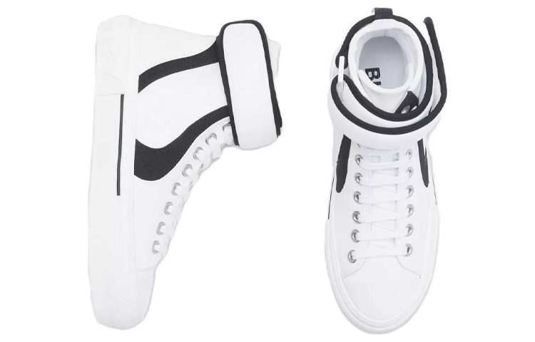 (W) Burberry Sub High-Top Sneaker 'Black and White' 圖 4