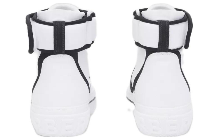 (W) Burberry Sub High-Top Sneaker 'Black and White' 圖 5