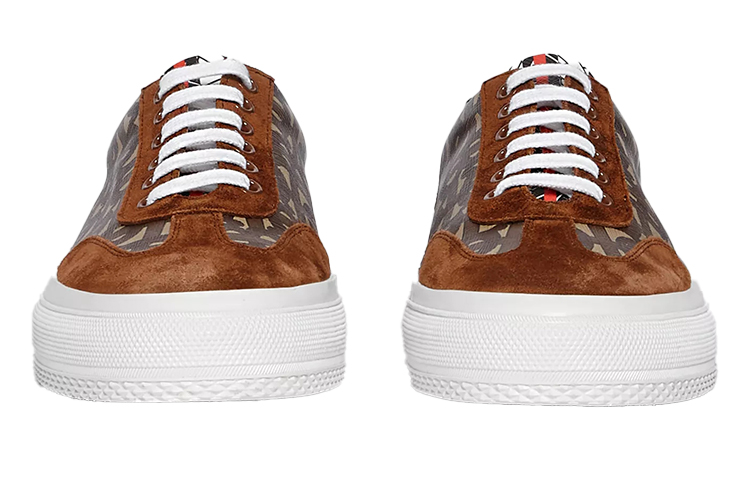 Shop (W) Burberry Suede Stripe 'Coklat' 80219341