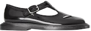 Order (Women) Burberry T-Bar Patent Leather Sandals 'Black' 80119181