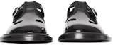 Shop (Women) Burberry T-Bar Patent Leather Sandals 'Black' 80119181