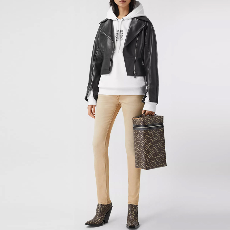 Lookbook (Women) Burberry Tailored Washed Jeans, Honey Color 80306431