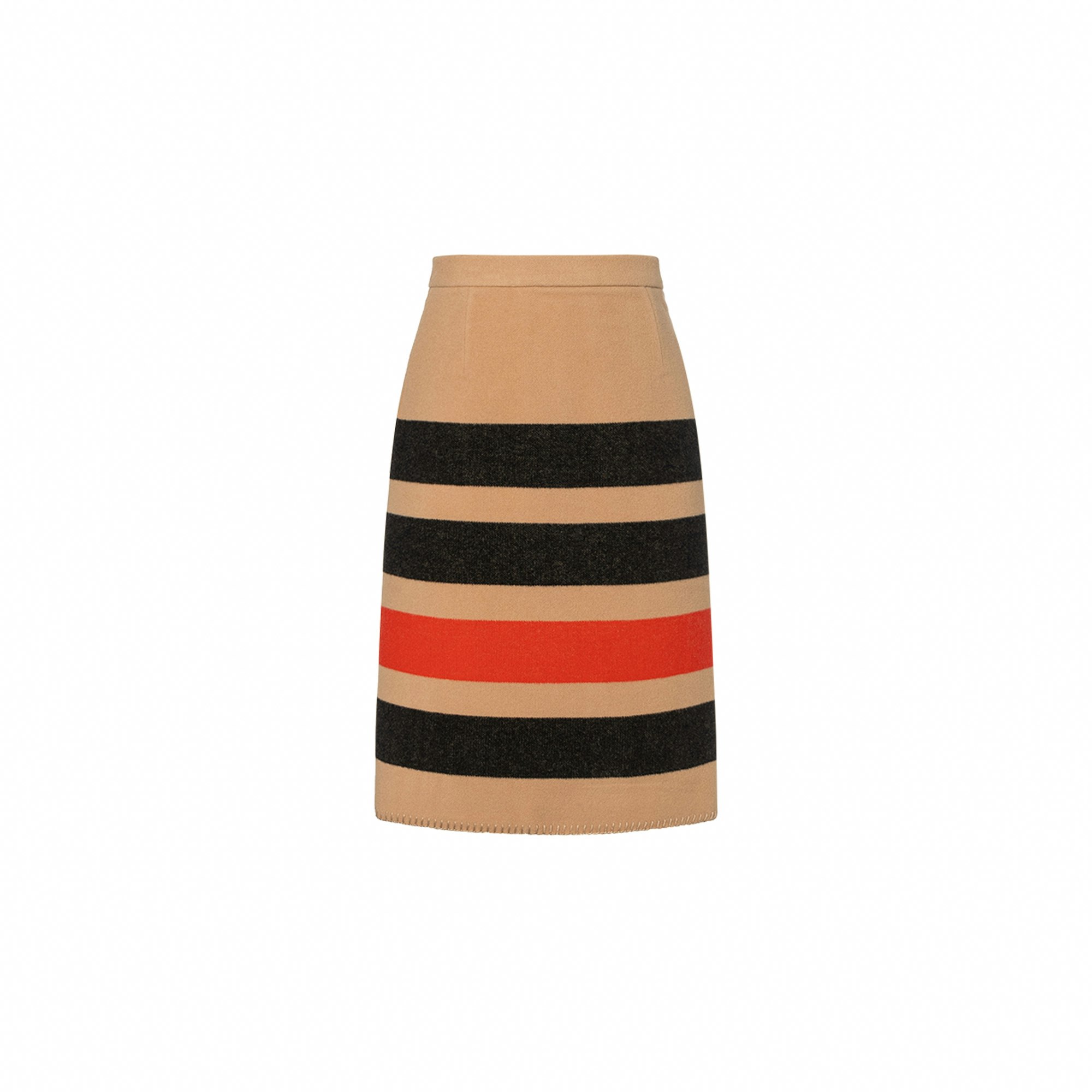 women-burberry-tan-striped-pencil-skirt-casual-long-skirt-80364281