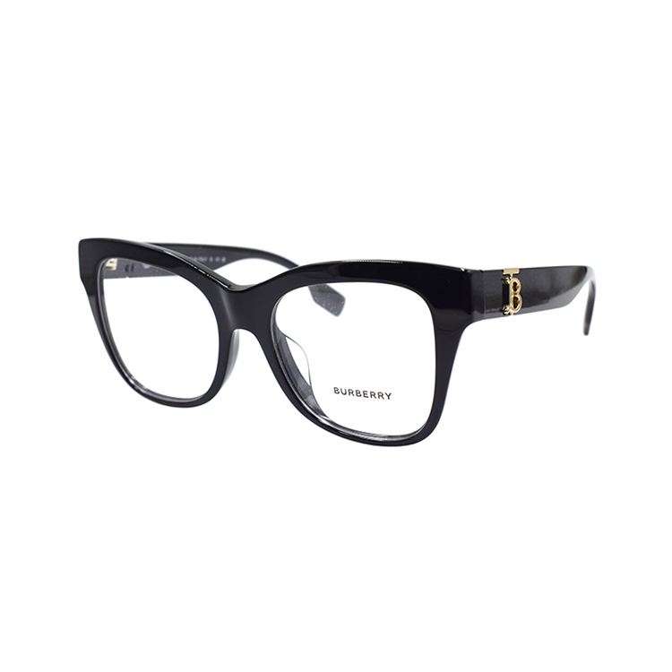 (Women) BURBERRY TB Evolution  Black Gold Rectangular Optical Glasses 2388F. B2388-F-3001 圖 2