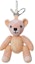 Buy (Women) Burberry Teddy Bear Pink Lambskin Keychain for Women. 80824241