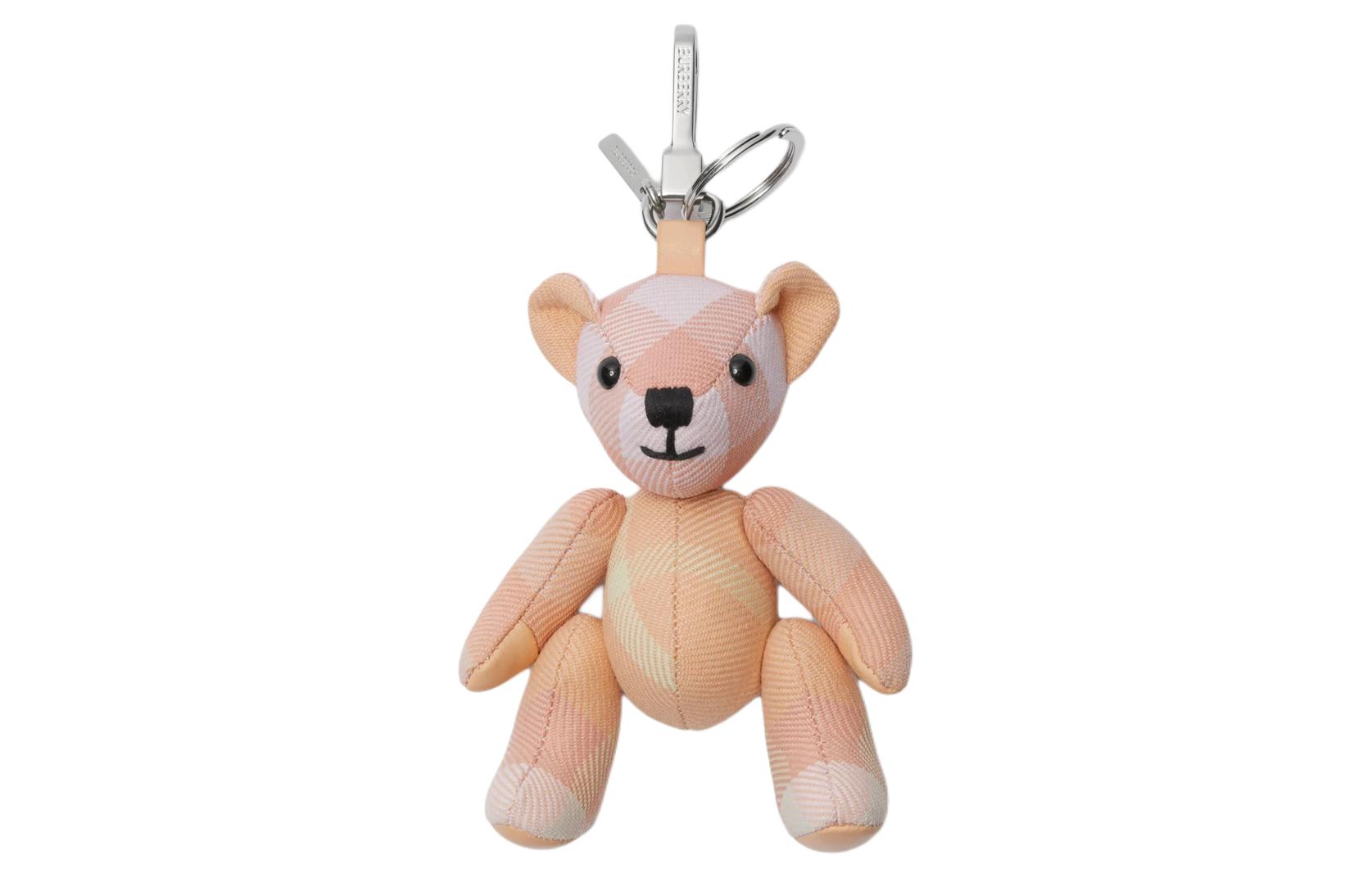 Order (Women) Burberry Teddy Bear Pink Lambskin Keychain for Women. 80824241