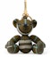 Order (Women) Burberry Thomas Teddy Bear Keychain Olive Green with Metal Accents for Women 80742901