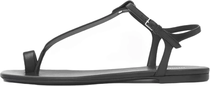 women-burberry-toe-ring-detail-leather-sandals-black-80530951