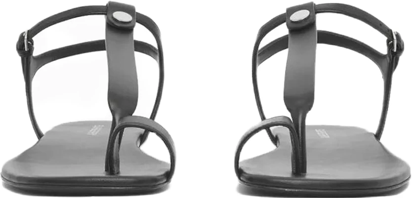 (W) Sandal Kulit Detil Cincin Jari Burberry 'Hitam' 80530951 Lookbook (W) Sandal Kulit Detil Cincin Jari Burberry 'Hitam' 80530951