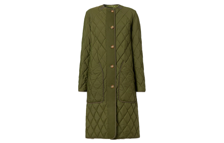 (Women) Burberry Trench Coat Double-Breasted Belted Mid-Length, Beige 80325951 圖 4