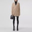 Lookbook (Women) Burberry V-Neck Long Sleeve Loose Fit Knit Cardigan Beige. 80433671