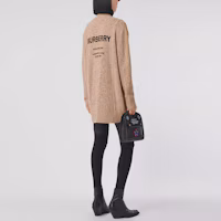 Shop (W) 버버리 브이넥 루즈핏 니트 긴팔 가디건 베이지. 80433671
