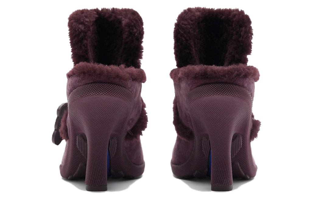 (W) Burberry Velvet 'Plum CMFT Mule' 圖 4