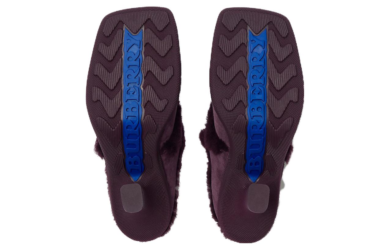 (W) Burberry Velvet 'Plum CMFT Mule' 圖 5