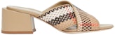 (W) Burberry Vintage 'Tumit Blok Corak Beige' 80274301