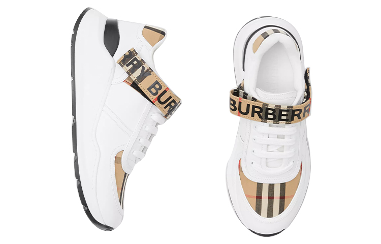 (W) Burberry Vintage Check 'Logo Print - White' 圖 3