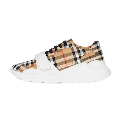 (W) Burberry Vintage Check 'White Cotton'