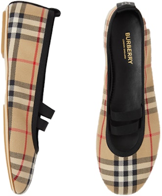 (W) Bailarinas Burberry Vintage Check 'Beige'. 80380561 Shop (W) Bailarinas Burberry Vintage Check 'Beige'. 80380561