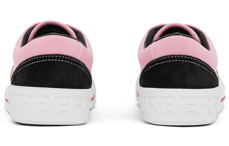 (W) Burberry Vintage Check Canvas and Suede Sneakers 'Beige Grid' 圖 4