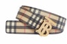 Lookbook (W) Tali Pinggang Wanita Burberry Vintage Check Eco Canvas Kulit Lebar 3.5cm. 80465461