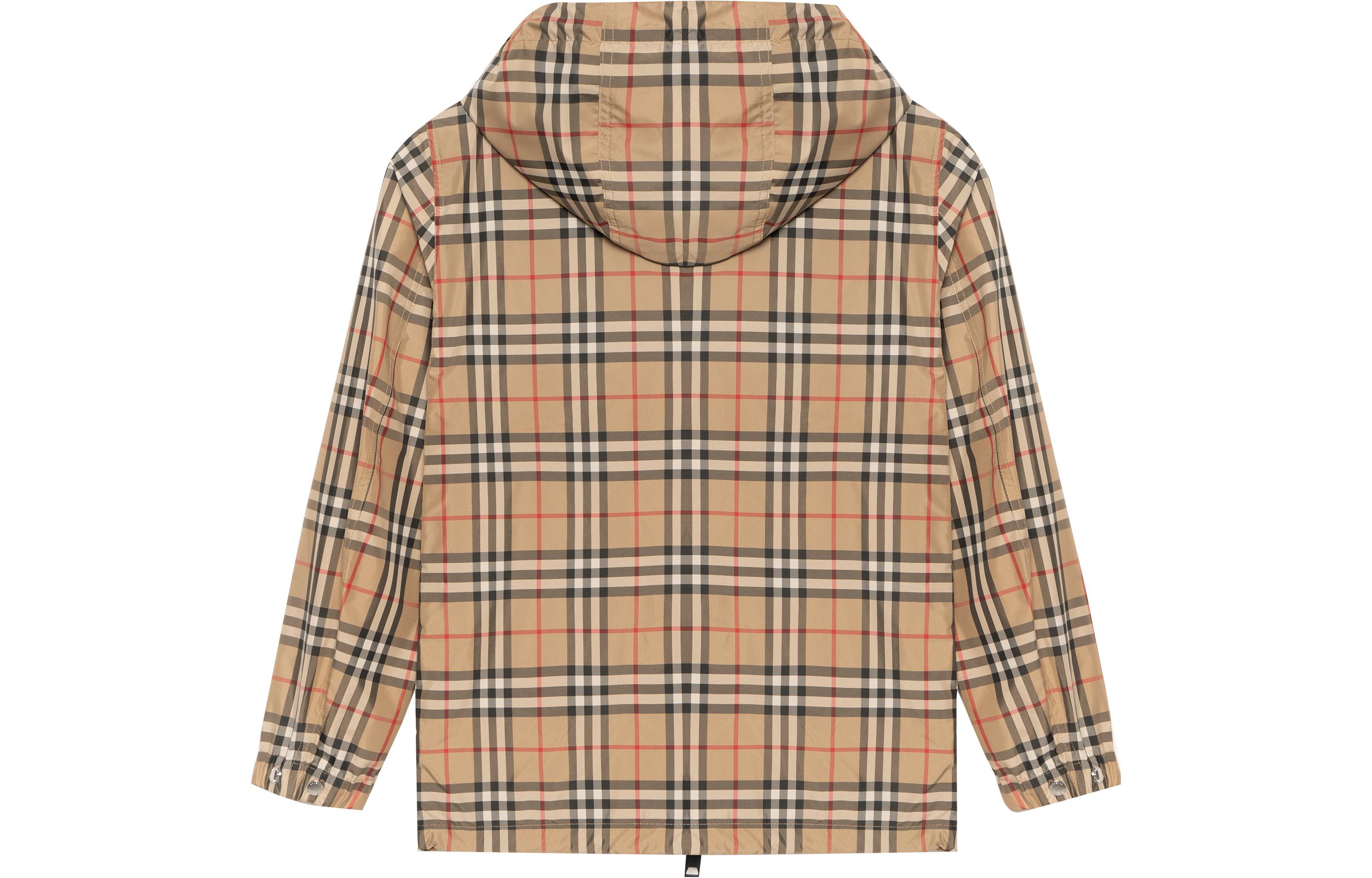 (Women) Burberry Vintage Check Hooded Jacket Archive Beige 8025678 圖 3