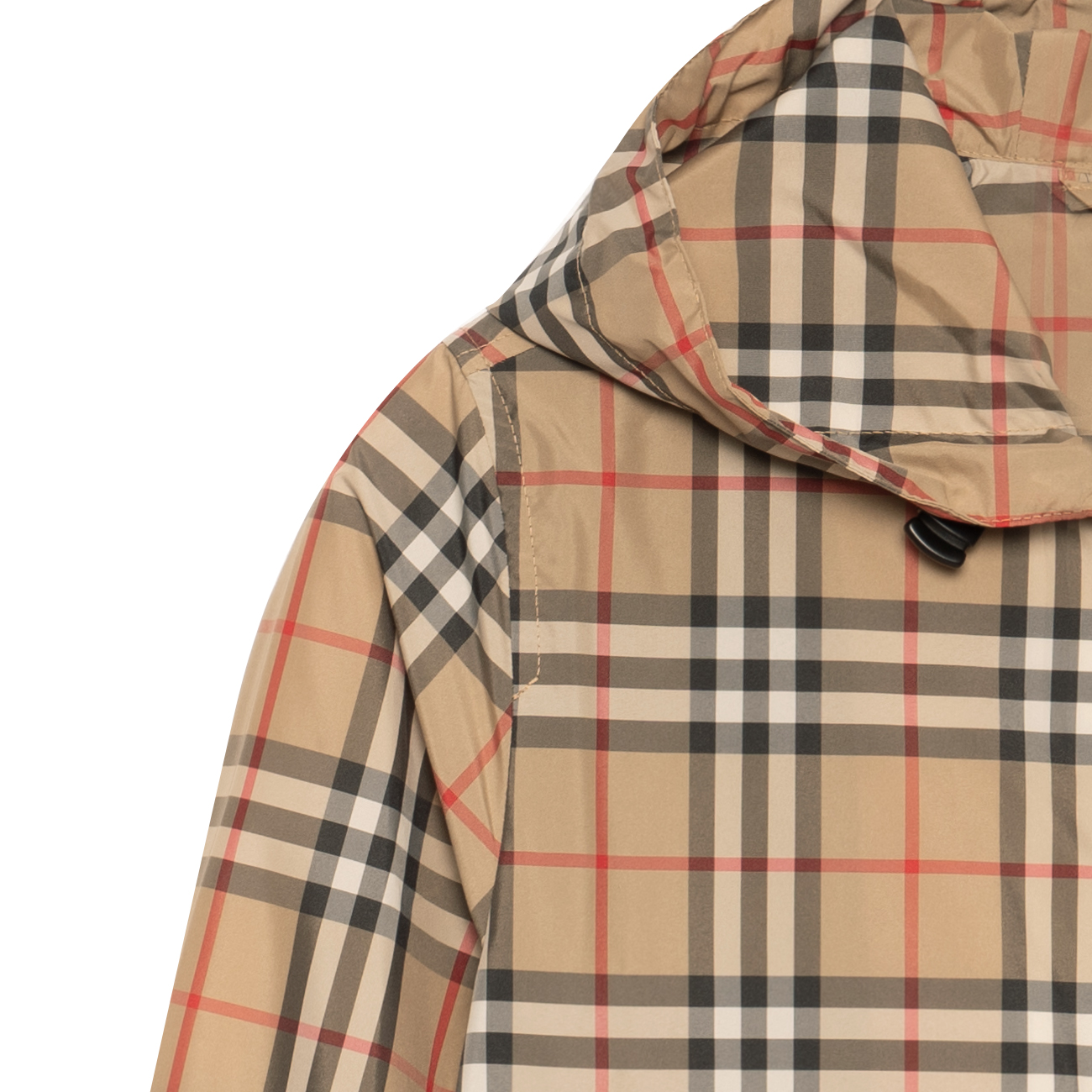 (Women) Burberry Vintage Check Hooded Jacket Archive Beige 8025678 圖 8
