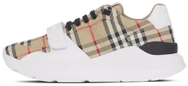 Burberry博柏利 復古 格紋 時尚 低筒 運動休閒鞋 女款 米色 Buy Burberry博柏利 復古 格紋 時尚 低筒 運動休閒鞋 女款 米色