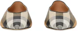 Order (W) Burberry Sepatu Balet Vintage Kotak 'Beige' 80540941