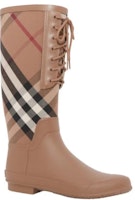 (W) 博柏利经典格纹橡胶雨靴 '桦棕色' 80591581 Lookbook (W) 博柏利经典格纹橡胶雨靴 '桦棕色' 80591581