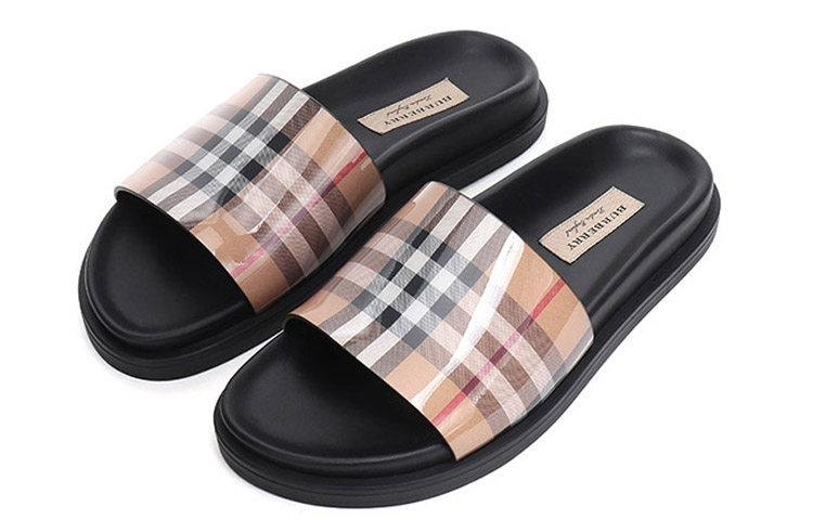 (W) Burberry Vintage Check Slippers 'Classic Yellow' 圖 3