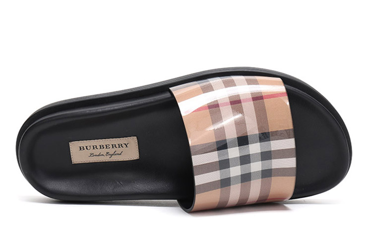 (W) Burberry Vintage Check Slippers 'Classic Yellow' 圖 5
