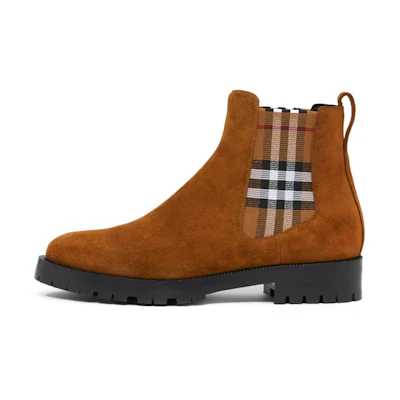 (W) Burberry Vintage Leather Chelsea Boot 'Brown'