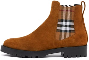(Women) Burberry Vintage Leather Chelsea Boot 'Brown' 80588561 (Women) Burberry Vintage Leather Chelsea Boot 'Brown' 80588561