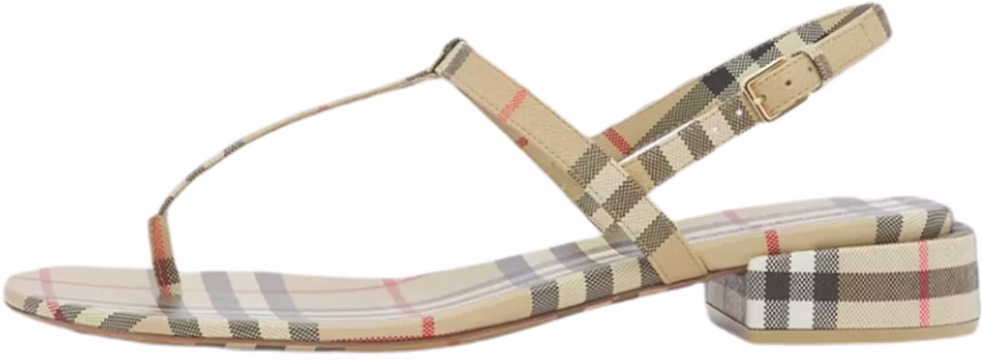 (W) Sandalias Vintage Burberry 'Beige Check y Cuero de Cordero' 80478051 Buy (W) Sandalias Vintage Burberry 'Beige Check y Cuero de Cordero' 80478051