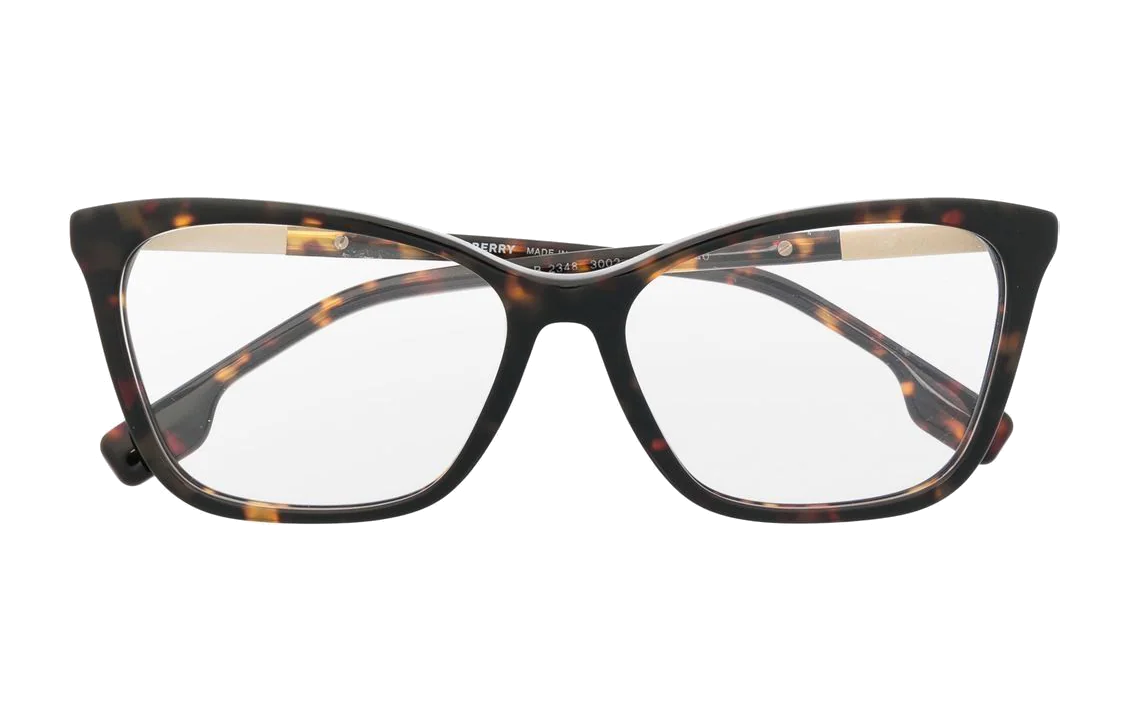 (Women) Burberry Vintage Unique  Irregular Brown Optical Glasses Frame BE23483002 圖 3