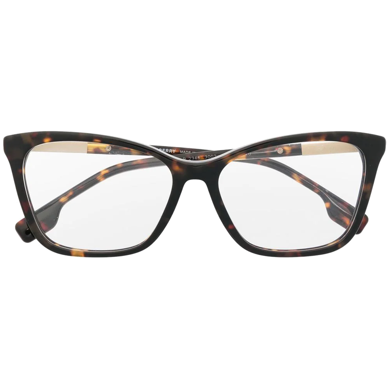 (Women) Burberry Vintage Unique  Irregular Brown Optical Glasses Frame BE23483002 圖 4