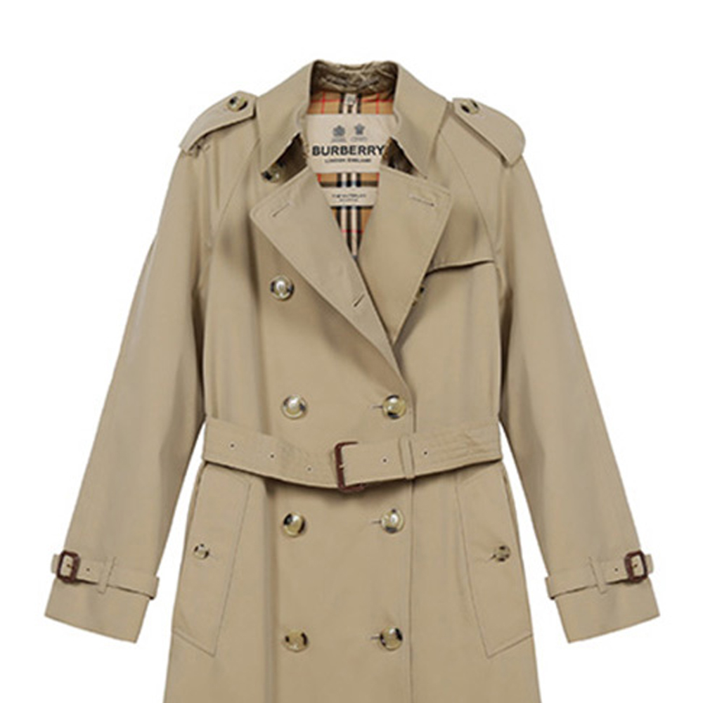 (Women) Burberry Waterloo Heritage Trench Coat in Honey. 80457851 圖 5