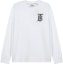 Order (W) Burberry 白色 FW20 TB 標誌長袖圓領T恤 80243411