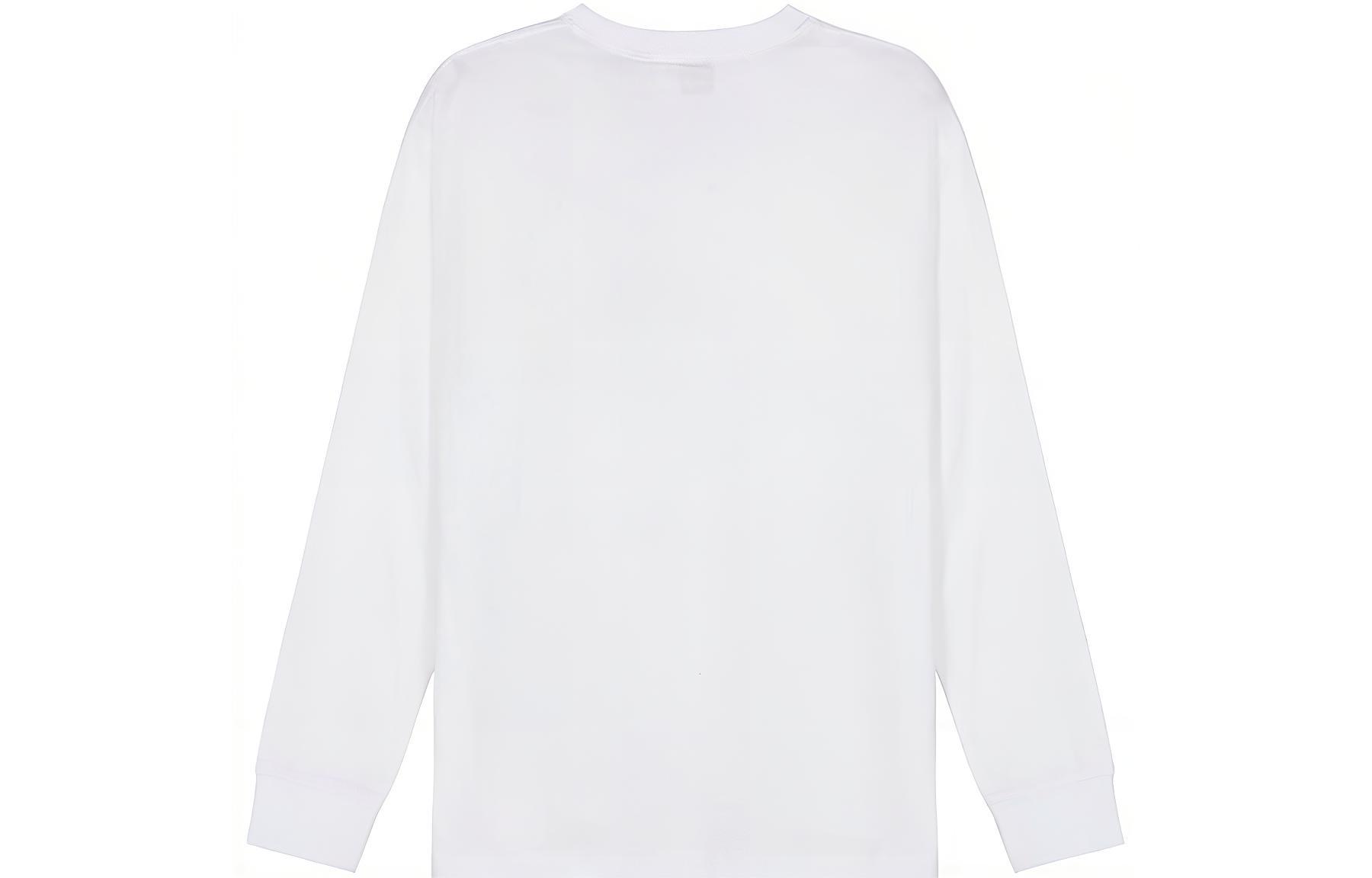 Lookbook (W) Burberry 白色 FW20 TB 標誌長袖圓領T恤 80243411