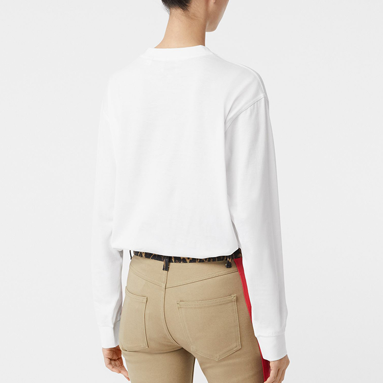 Purchase (W) Burberry 白色 FW20 TB 標誌長袖圓領T恤 80243411