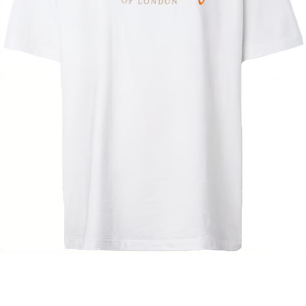 (Women) Burberry White Letter Embroidered Casual Crewneck T-Shirt. 80205711 圖 6