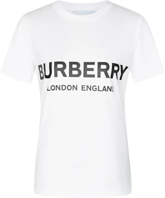 (W) 博柏利白色标志短袖T恤 80088941 Buy (W) 博柏利白色标志短袖T恤 80088941