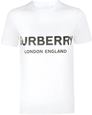 (W) 博柏利白色标志短袖T恤 80088941 Order (W) 博柏利白色标志短袖T恤 80088941