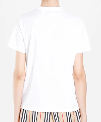 (W) 博柏利白色标志短袖T恤 80088941 Purchase (W) 博柏利白色标志短袖T恤 80088941