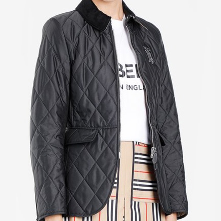 Sizing (W) 博柏利白色标志短袖T恤 80088941