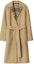 Buy (W) Mantel Panjang Wanita Burberry Dua Sisi dengan Motif Kotak dan Ikat, Beige. 80938251