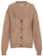Order (W) Cárdigan de Punto de Lana con Cuello en V Burberry en Color Camel. 80079751