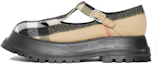 Buy (Women) Burberry Wool Plaid Platform Sneakers 'Classic Beige' 80343001